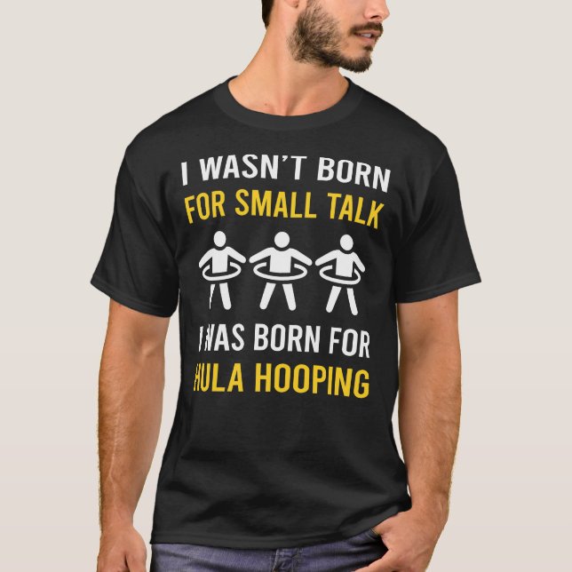 T-shirt Petit bavardage Hula Hooping (Devant)