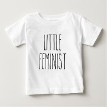 T-shirt petit bébé féministe