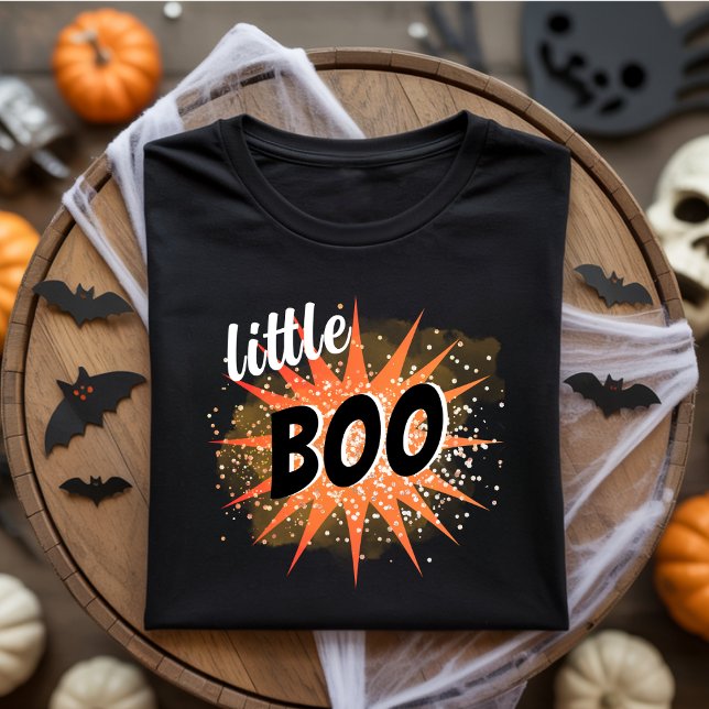 T-shirt Petit Boo | Halloween orange (Créateur téléchargé)