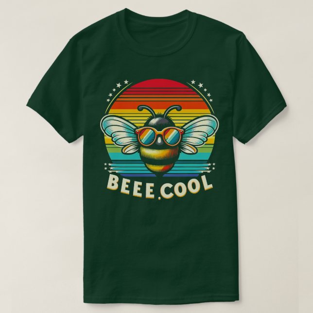 T-shirt Petit Bumble Bee Cool Drôle Enfants Enfants Drôle  (Design devant)