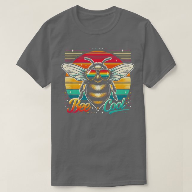 T-shirt Petit Bumble Bee Cool Drôle Enfants Enfants Drôle  (Design devant)