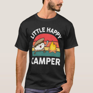 T-shirt Petit campeur heureux cadeau de camping