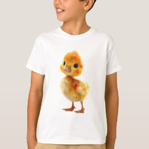T-shirt Petit Caneton Orange Enfants