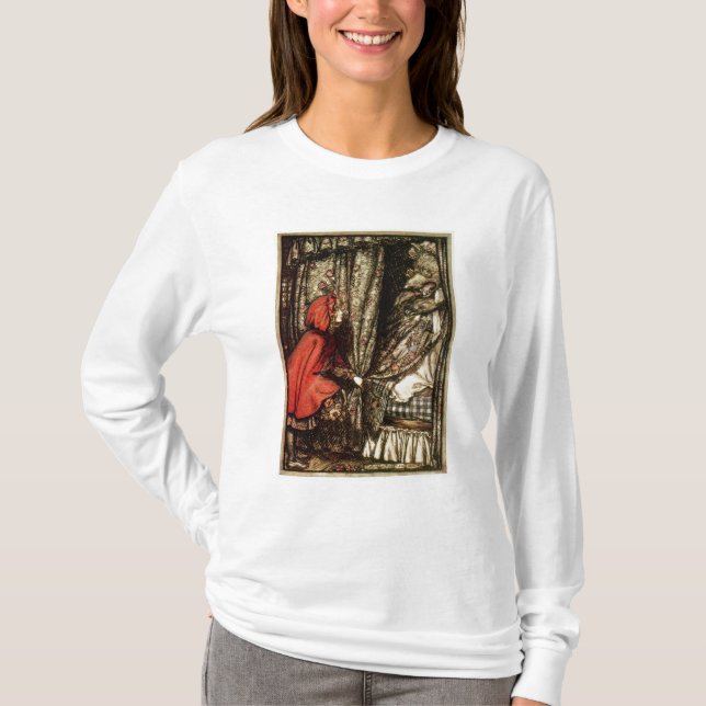 T-shirt Petit capuchon rouge d'Arthur Rackham | (Devant)