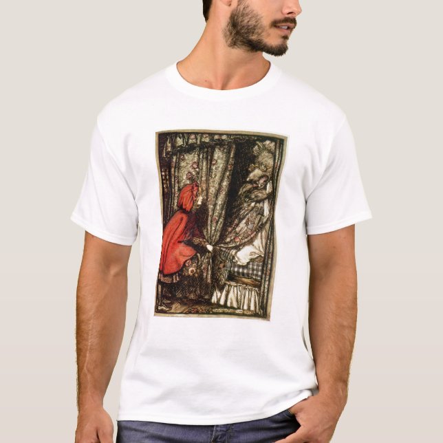 T-shirt Petit capuchon rouge d'Arthur Rackham | (Devant)