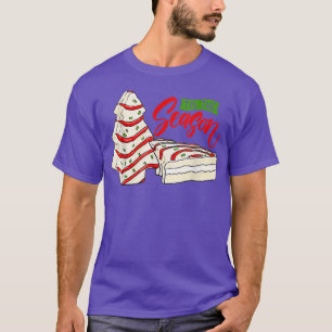 T-shirt Petit C'Est La Saison Arbre De Noël Gâteaux Debbie