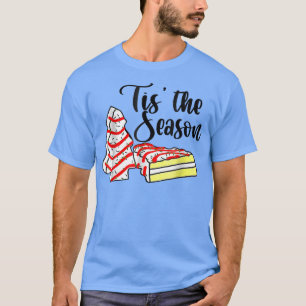 T-shirt Petit C'Est La Saison Arbre De Noël Gâteaux Debbie