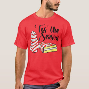 T-shirt Petit C'Est La Saison Arbre De Noël Gâteaux Debbie