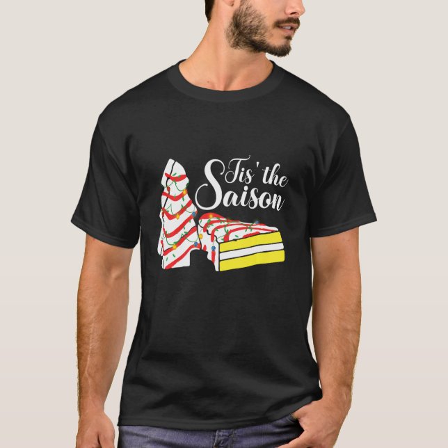 T-shirt Petit C'Est La Saison Arbre De Noël Gâteaux Debbie (Devant)