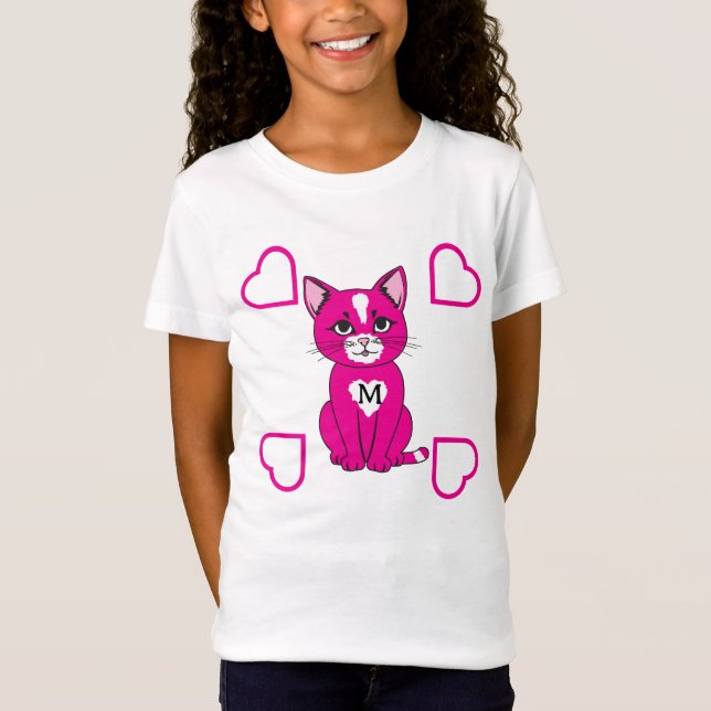 T-shirt petit chaton (Devant)