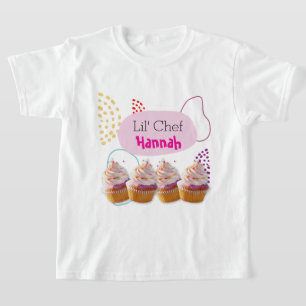 T-shirt Petit Chef Cupcake Baking Party