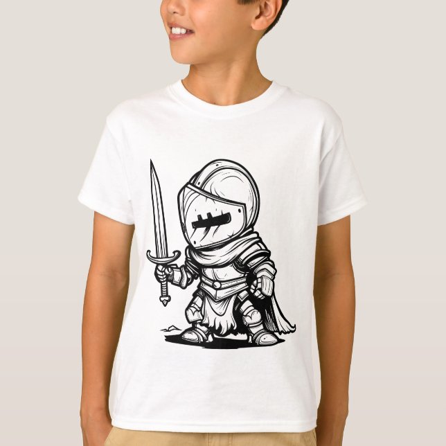 T-shirt Petit chevalier (Devant)
