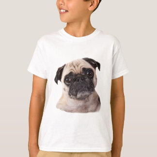 T-shirt petit chien mignon de carlin