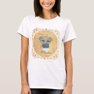 T-shirt Petit chiot blessé - Sauvée!