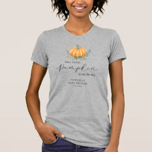 T-shirt Petit Citrouille en route Baby shower