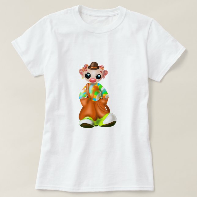 T-shirt petit clown - Cirque (Design devant)