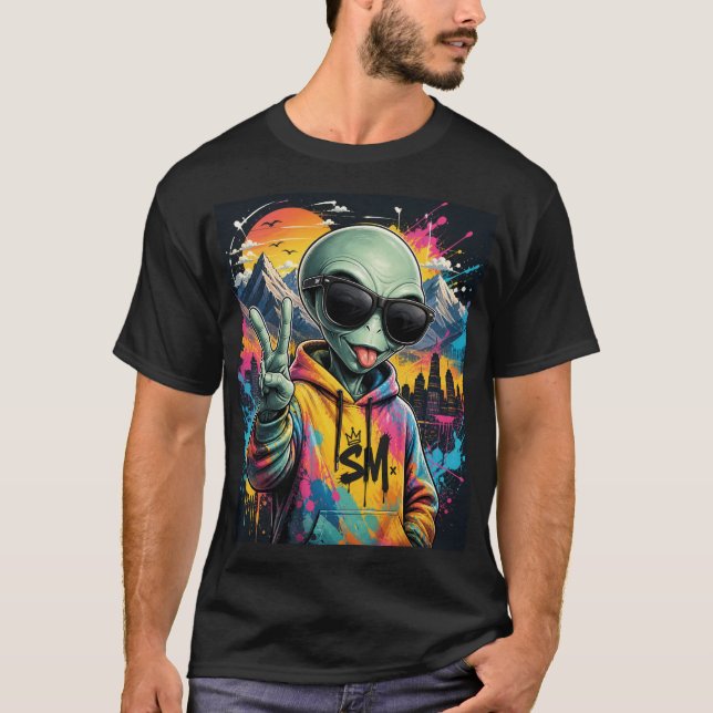 T-shirt Petit Copain Extraterrestre (Devant)