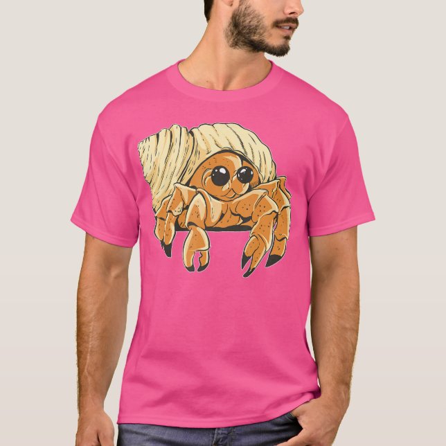 T-shirt Petit crabe d'Hermite (Devant)