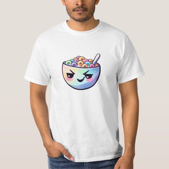 T-shirt Petit-déjeuner Animé céréales (Devant)
