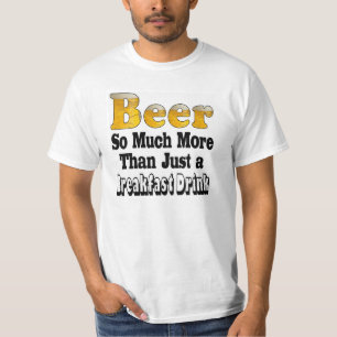 T-shirt Petit-déjeuner Beer Shirt