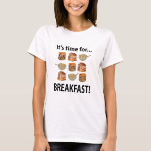 T-shirt Petit Déjeuner C'est L'heure Du Petit Déjeuner