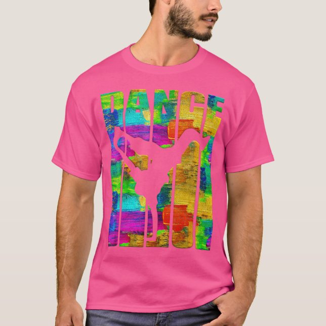 T-shirt Petit-déjeuner Chemise Fun Graffiti Art Breakdance (Devant)