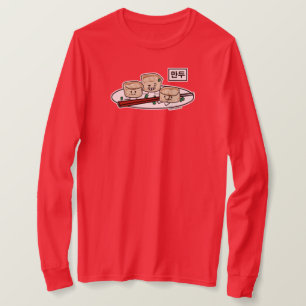 T-shirt Petit déjeuner coréen le Hangeul de dim sum de