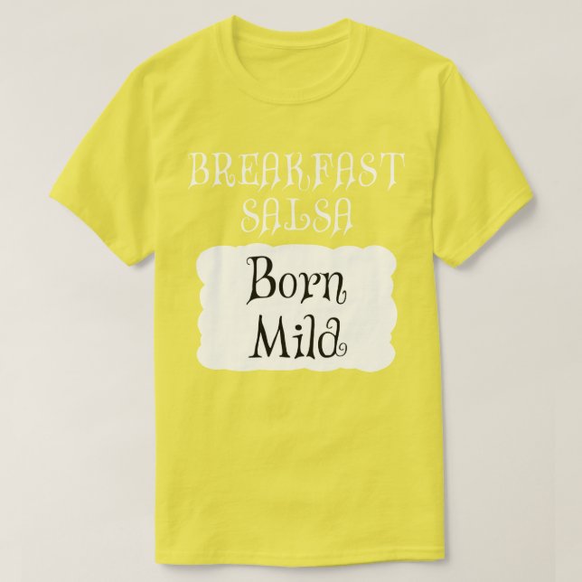 T-shirt PETIT DÉJEUNER SALSA halloween (Design devant)