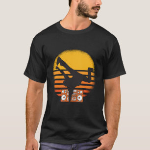T-shirt Petit Déjeuner vintage Pose Percée Art Pour Pause