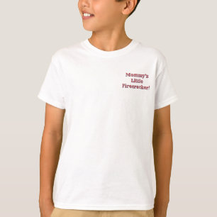 T-shirt Petit Détonateur de Maman ! USA 250 Feux d'Artific