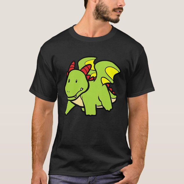 T-shirt Petit dragon (Devant)