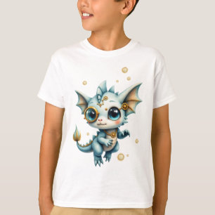 T-shirt Petit Dragon à Vapeur – Ingénieur en Chaos Profess