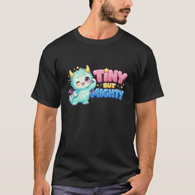 T-shirt Petit dragon puissant (Devant)