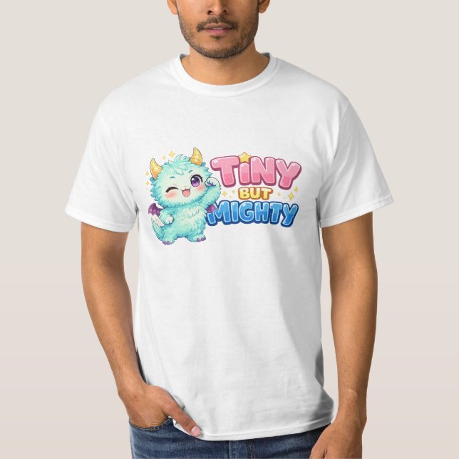 T-shirt Petit dragon puissant (Devant)