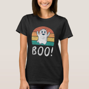 T-shirt Petit Fantôme Heure Fantôme Effrayant Boo Hallowee