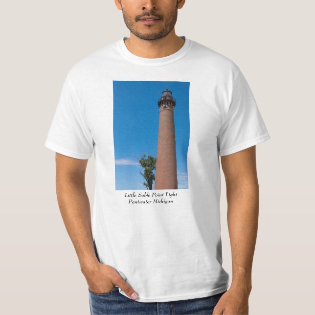 T-shirt Petit feu de point de taille (Devant)