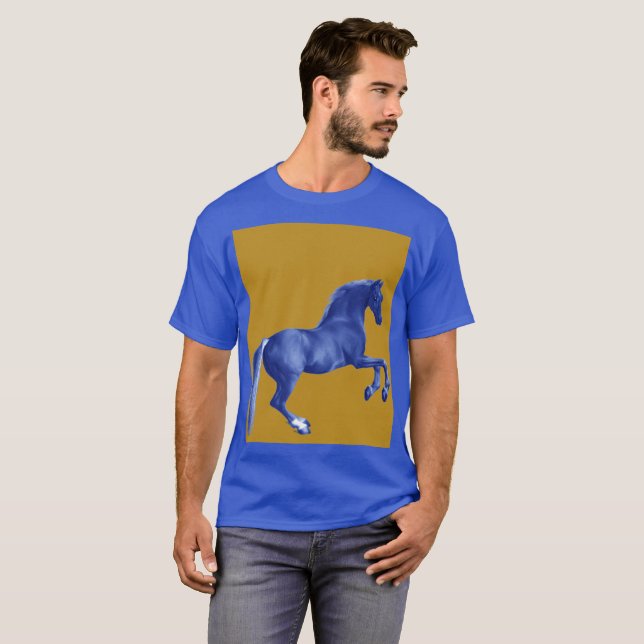 T-shirt Petit-fils de Godolphin Arabian, Whistlejacket (Devant entier)