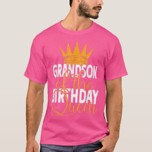 T-shirt Petit-fils de l'anniversaire Partie Anniversaire d