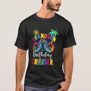 T-shirt Petit-fils du croiseur d'anniversaire famille appa