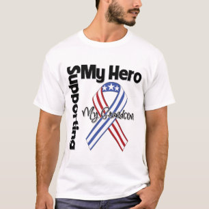 T-shirt Petit-fils - militaires soutenant mon héros