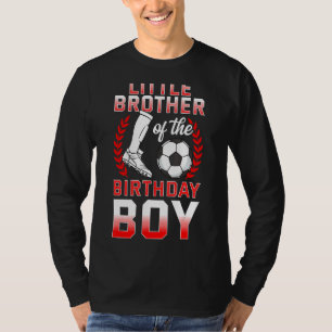 T-shirt Petit Frère De L'Anniversaire Joueur De Football G