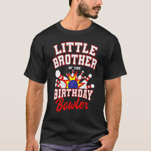 T-shirt Petit Frère Du Bowler Anniversaire Bowling