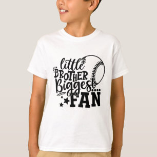 T-shirt Petit Frère Le Plus Grand Fan Baseball