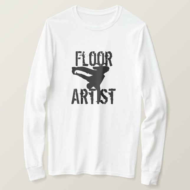 T-shirt Petit-garçon de bataille danse ancienne école (Design devant)