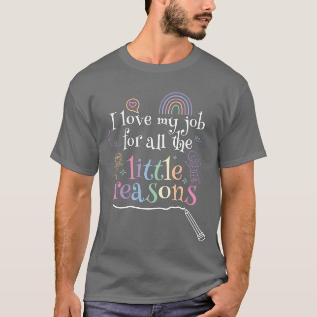 T-shirt Petit garçon de l'école Reasonseacher (Devant)
