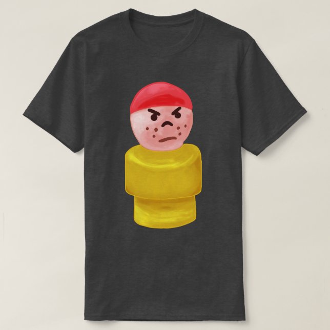 T-shirt Petit Garçon Grumpy Peint (Design devant)