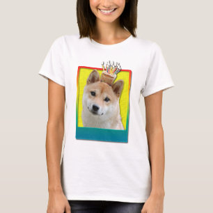 T-shirt Petit gâteau d'anniversaire - Shiba Inu