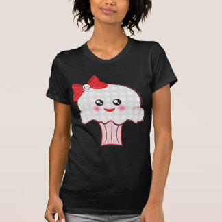 T-shirt Petit gâteau de crâne de Kawaii