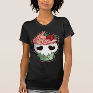 T-shirt Petit gâteau de crâne de vacances