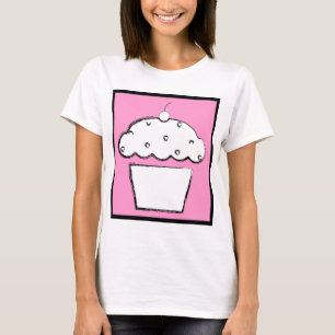 T-shirt petit gâteau grunge de cerise